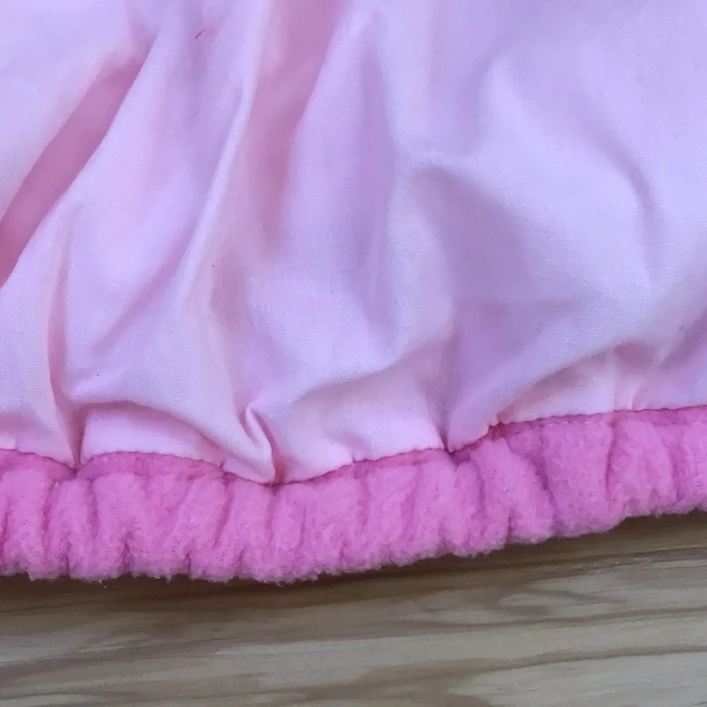 Old Navy Plush Pink Fleece Plush Butterfly Kids Costume Shiny‎ Pink Heart Wings